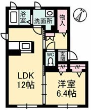シャーメゾン原田の間取り画像