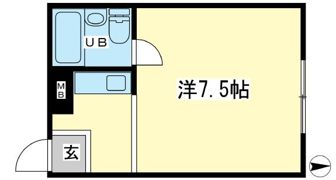 リバティ今宿の間取り画像