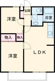 ビーライン浅野Dの間取り画像