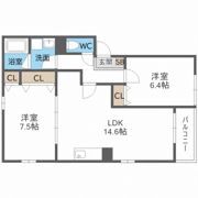 グラツィア堺の間取り画像