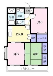 サニーホームズの間取り画像