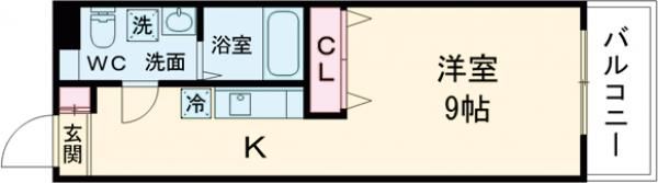 フェリーチェ百舌鳥の間取り画像