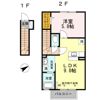 アゼリア吹上 Cの間取り画像