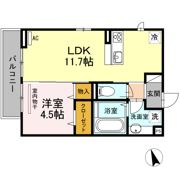 グランドール西勝山の間取り画像