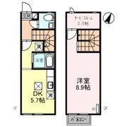 フレックステクノ Bの間取り画像