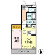ロックパイン Aの間取り画像