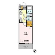 クレールコートの間取り画像