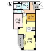 Dーレジデンス玉川図書館前の間取り画像