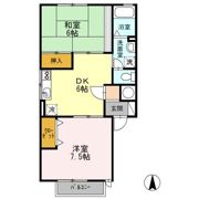 NITディアコートの間取り画像