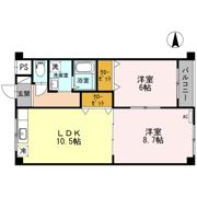 松下マンションの間取り画像