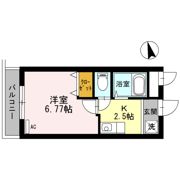ヴィラ栄谷の間取り画像
