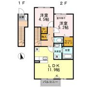 arche Kの間取り画像