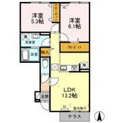 トロワーズ湘南Ⅹの間取り画像