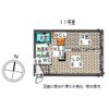 Elle Cube学園前(エルキューブ学園前)の間取り画像