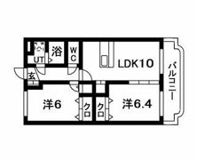 ユーミーキャッスルの間取り画像