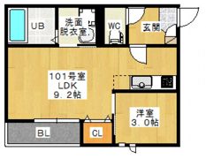 grandtic gacha 'alua (ガチャ アルア)の間取り画像