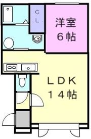 ウエストビレッジの間取り画像