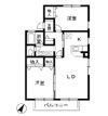 ビィウラ WESTの間取り画像