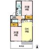 Kコンフォートイン C棟の間取り画像
