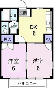 ニューシティ宮崎の間取り画像