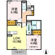 Dーroom Satoの間取り画像