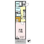 エンペラー Bの間取り画像
