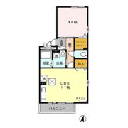 セジュール和幸 Cの間取り画像