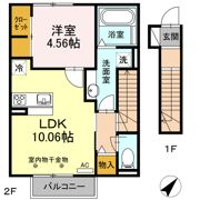 アンジュデトワールの間取り画像