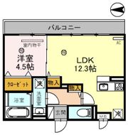 Aqua Breeze 一颯の間取り画像