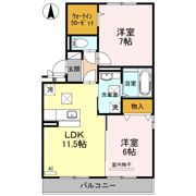 D-room福島の間取り画像