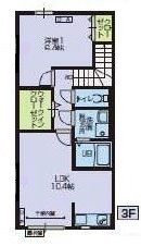アビタシオンの間取り画像