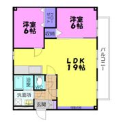 コーポソレイユの間取り画像