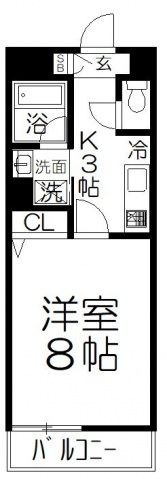 ローズカラードの間取り画像