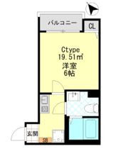 CASAR八王子の間取り画像