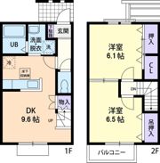フラワーヒルズ Aの間取り画像