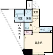 ワコーレハーバーシティ元町の間取り画像