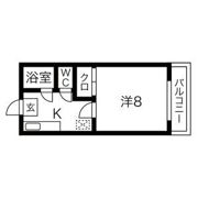 パインズフラットの間取り画像