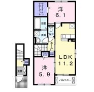 マカニ オカ ハウオリーの間取り画像