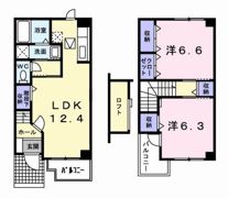 フリーデン1の間取り画像