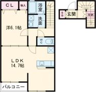 アミューズSDの間取り画像