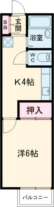 ニューシティ今之浦の間取り画像