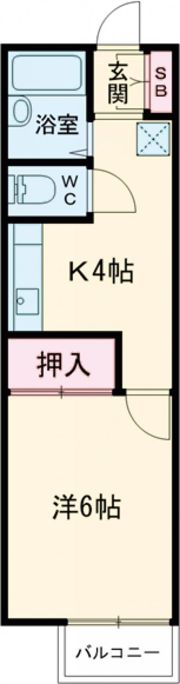 ニューシティ今之浦の間取り画像