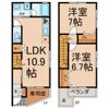 アプト東明の間取り画像