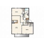 エスペランサフラッツ B棟(ペット可)の間取り画像