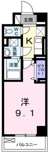 ジラソーレ花影の間取り画像
