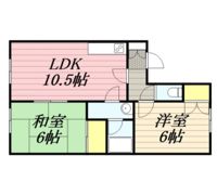 ハイツローレシヤの間取り画像