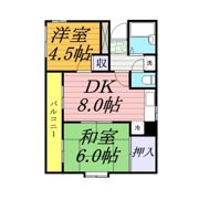 ロイヤルエモンド松戸の間取り画像
