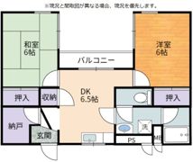 コーポ基の間取り画像