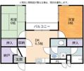 コーポ基の間取り画像