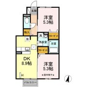 チャンドゥ Aの間取り画像